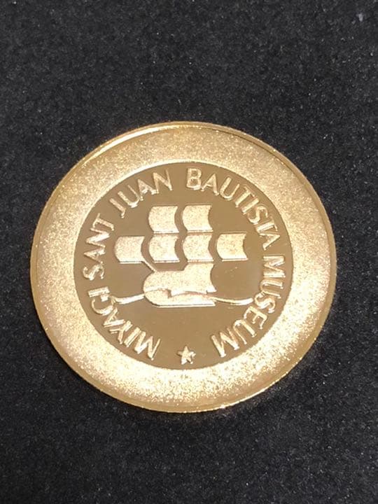 博物館2★宮城☆サンファン館9☆記念メダル★茶平工業