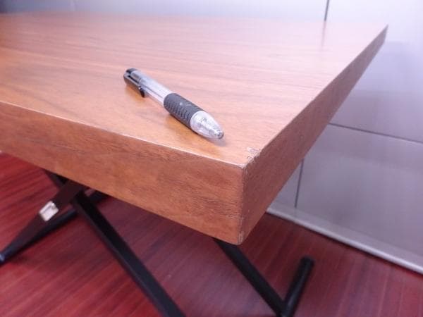 ニトリ 昇降ダイニングテーブル NEW アクティブ ウォルナット