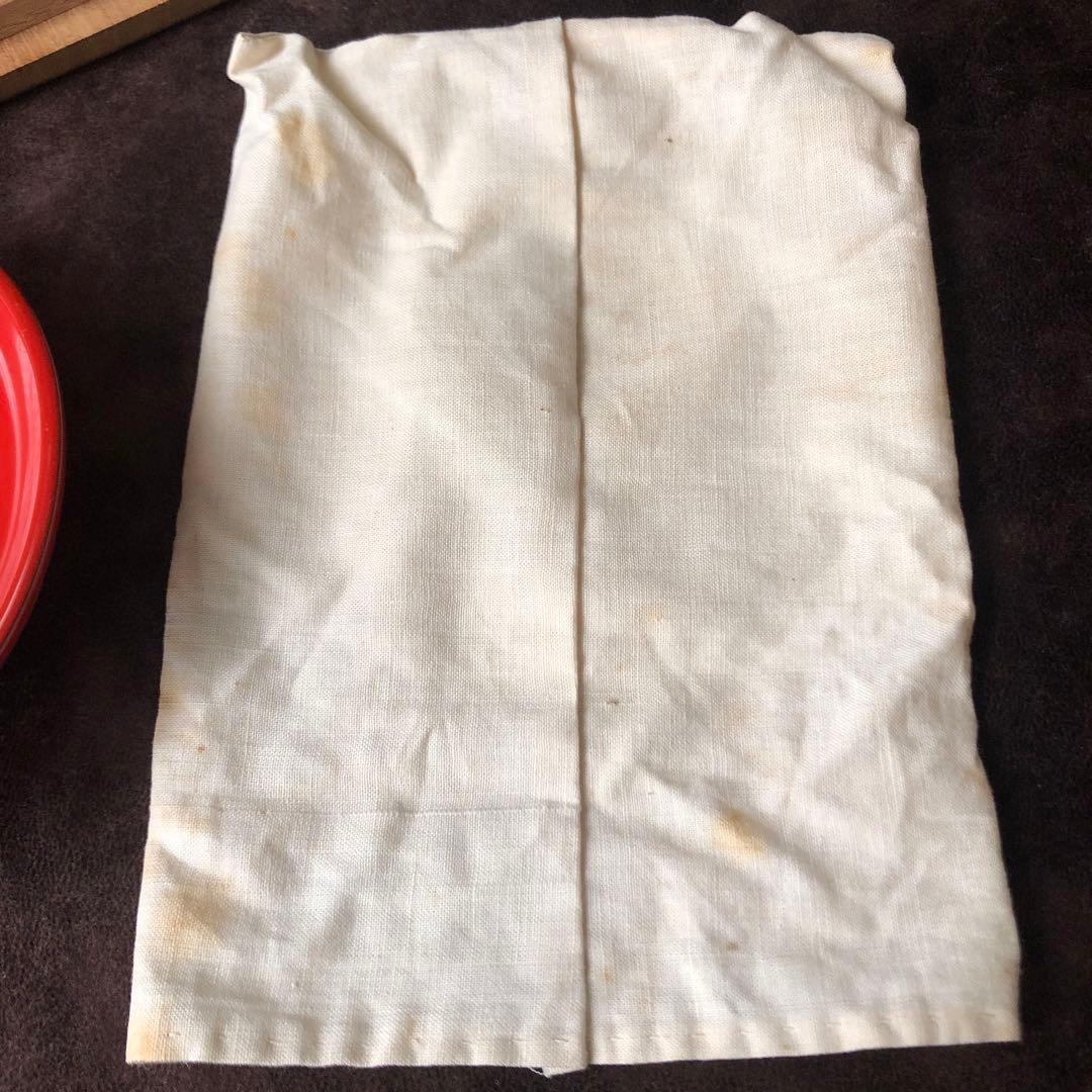 【 二代鈴木表朔 】藪内形朱塗盃「戌寅」共布＆共箱付【茶道藪内流十二代 猗々斎】