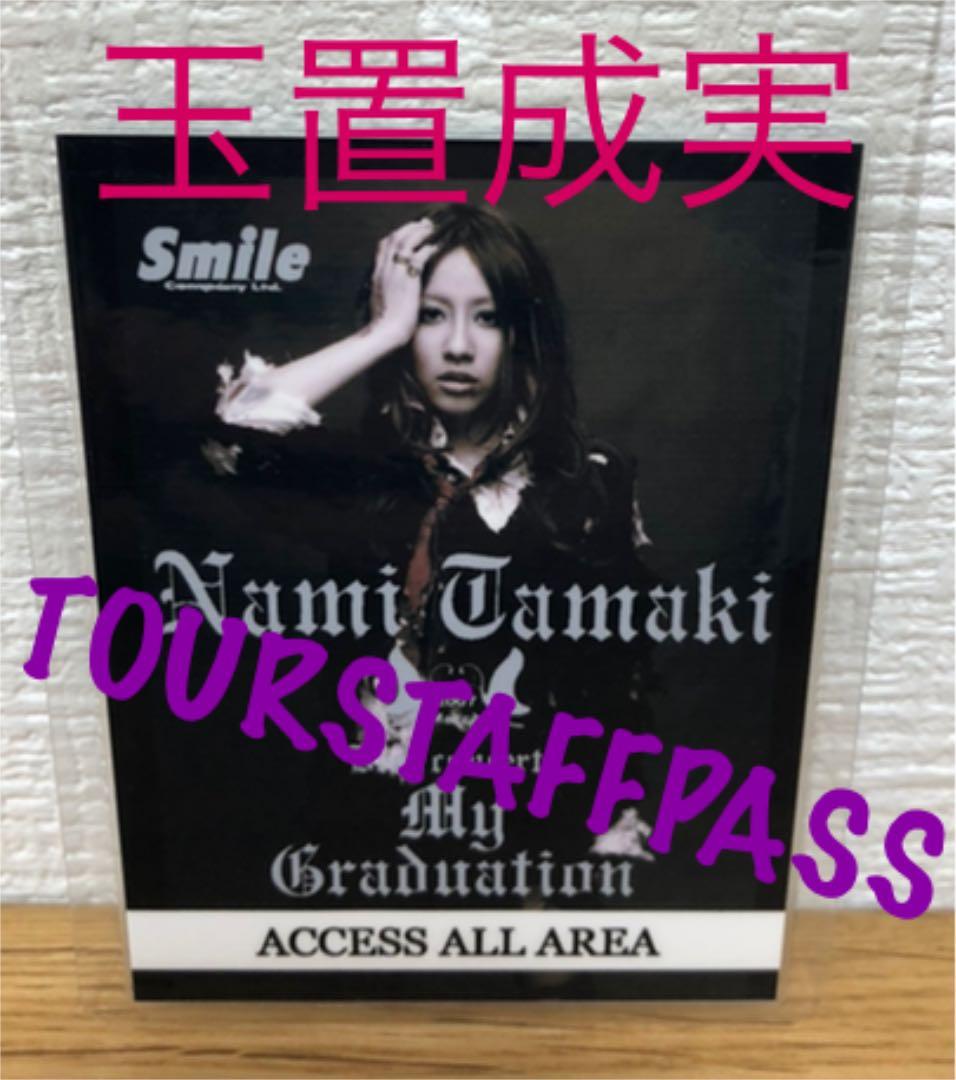 玉置成実　ライブツアースタッフ用　アクセスオールエリアパス