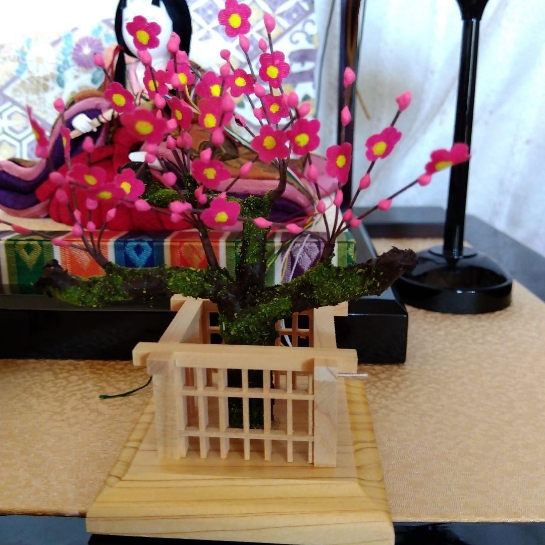 木目込雛人形　柿沼東光作　雛人形一式　杏