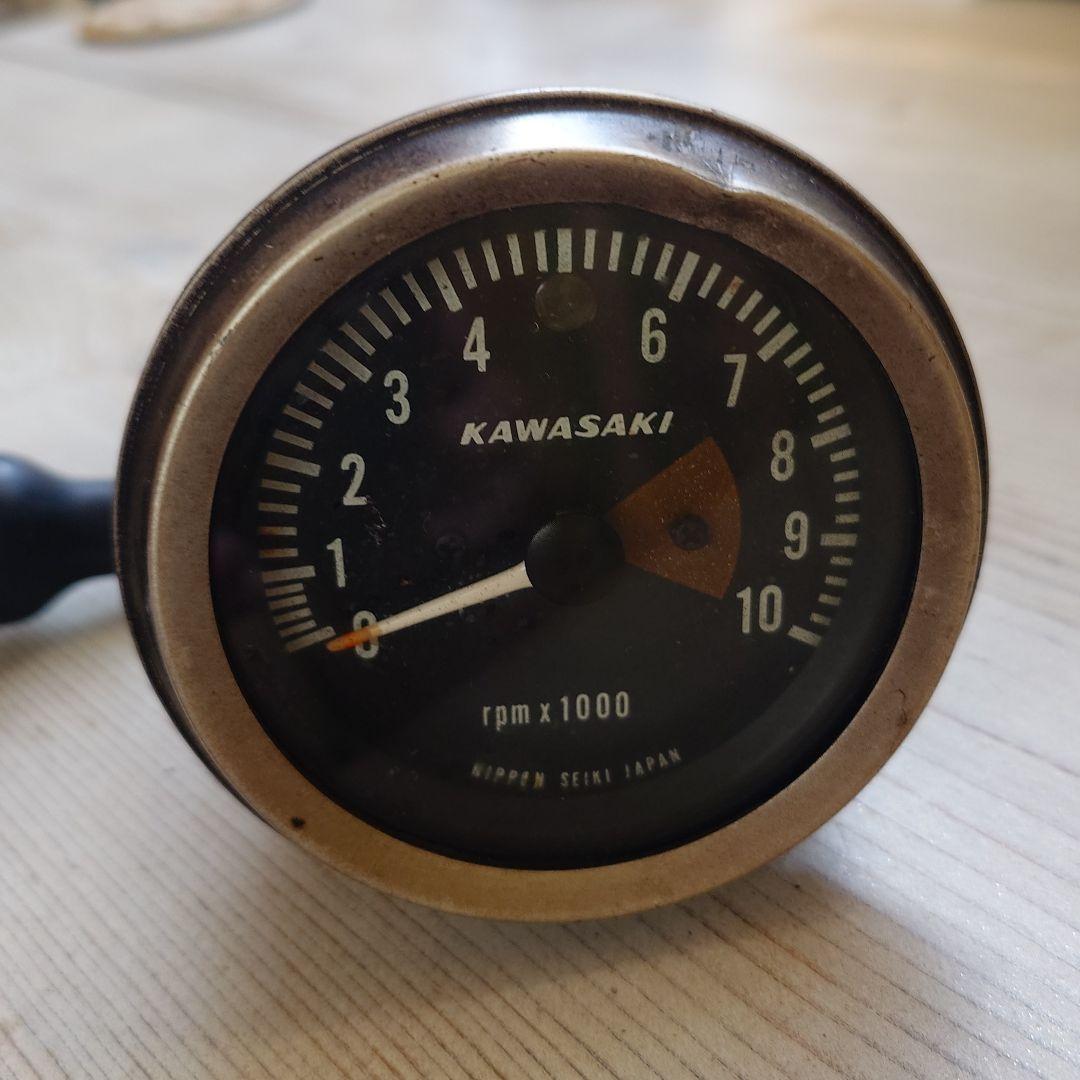 z*1様 KAWASAKI バイク タコメーター w1s 日本精機