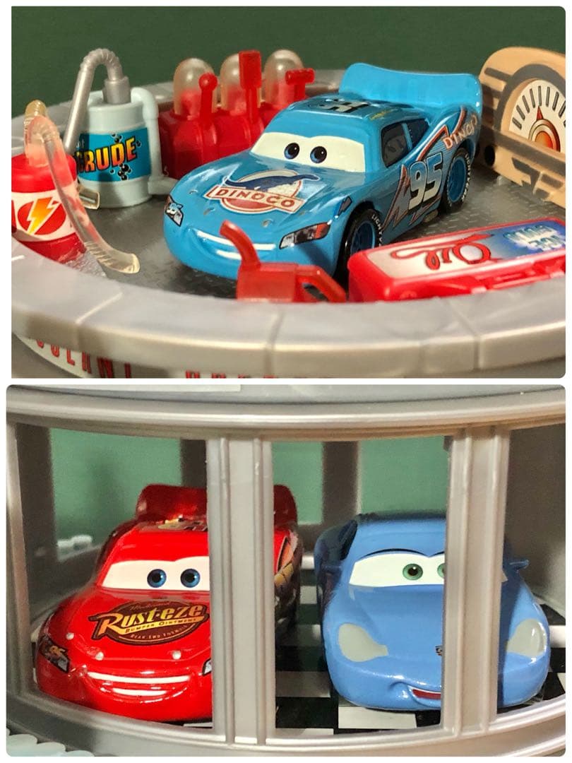 ★絶版！￼カーズ￼ V8カフェ&マック￼トレーラー& ミニカー17台￼セット￼