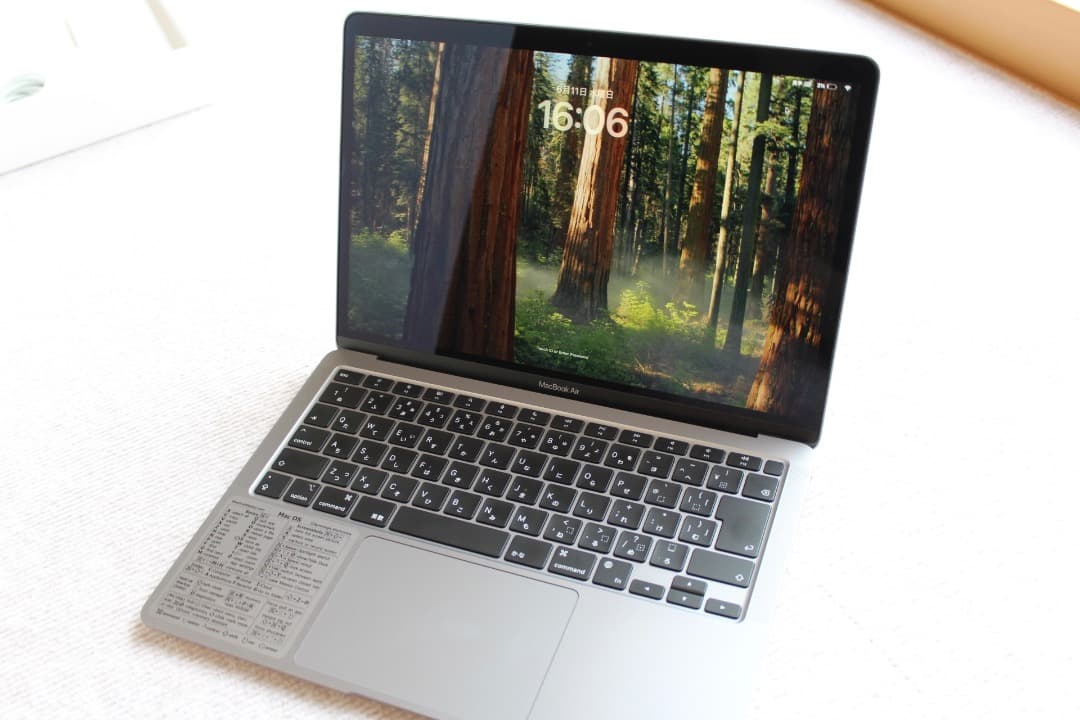 【極美品】M1チップ MacBookAir 2020 メモリ16GB 512GB