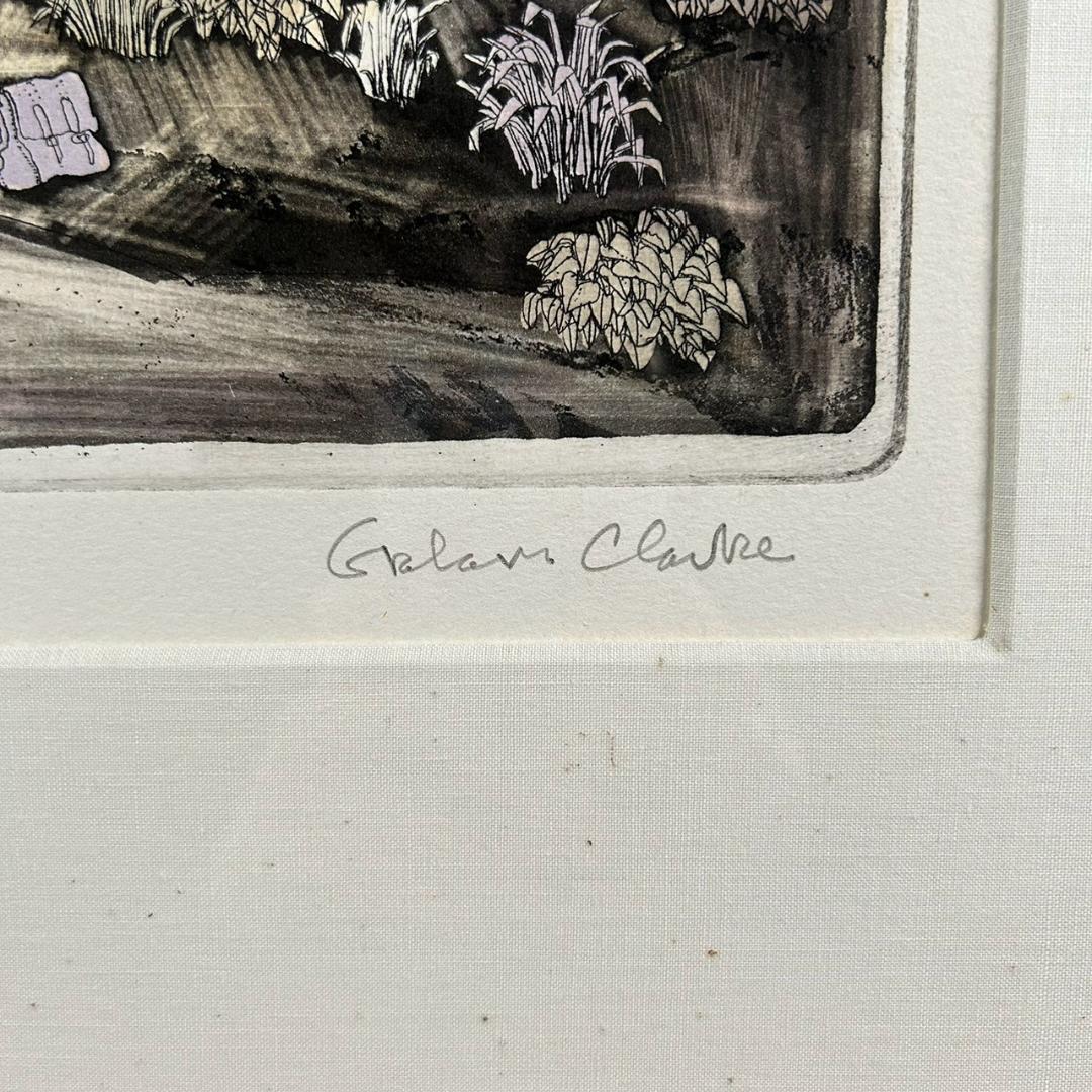 【最終値下げ】グラハム・クラーク「First & Last」銅版画 直筆サイン入