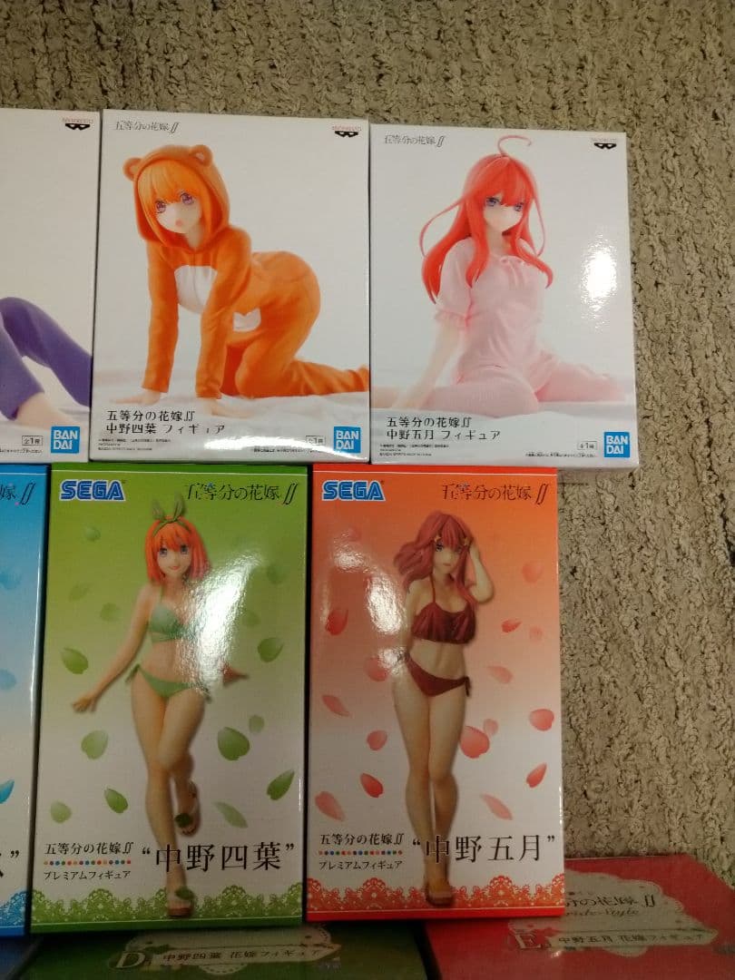 五等分の花嫁∬ 　フィギュア15体セット