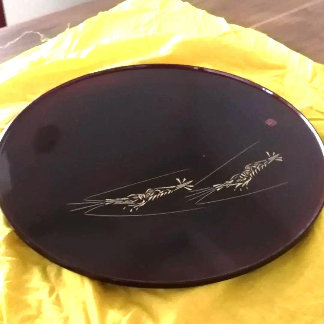 ◎新品未使用　石川県 輪島塗 海老沈金 うるし盛器 慶塚漆器工房◎