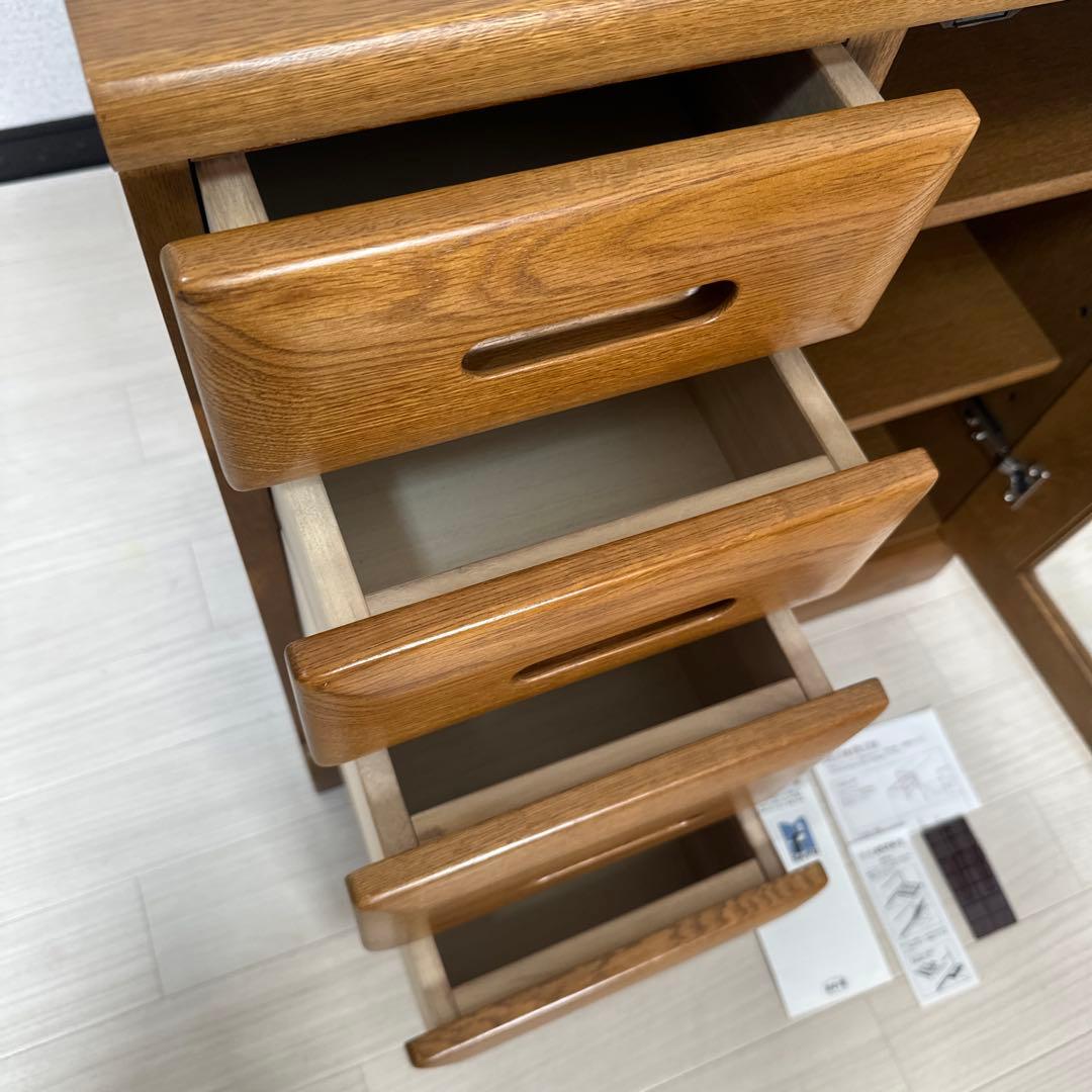 【展示品】浜本工芸 キャビネット リビングボード サイドボード 木製 ※i4※