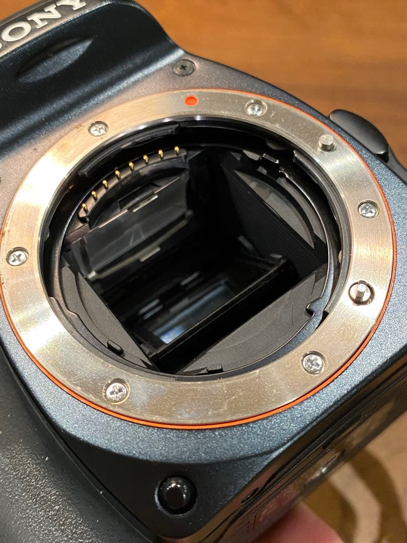 SONY α100 CCDデジタル一眼 75-300 28-80 2本動作品