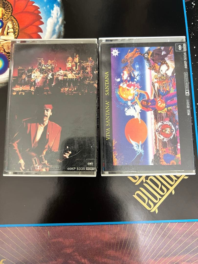 Santana Lotus ポスター 横尾忠則 サンタナ パンフ・カセット 付き