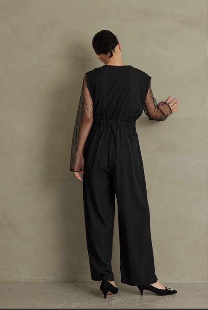 kana / niana セットアップ スタンドアウトカラーオールインパンツ　M