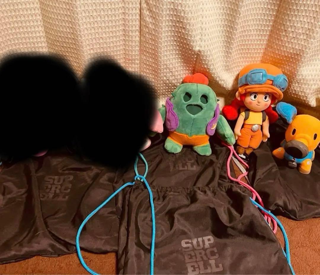 ブロスタ　豪華ぬいぐるみセット　スパイク　ジェシー