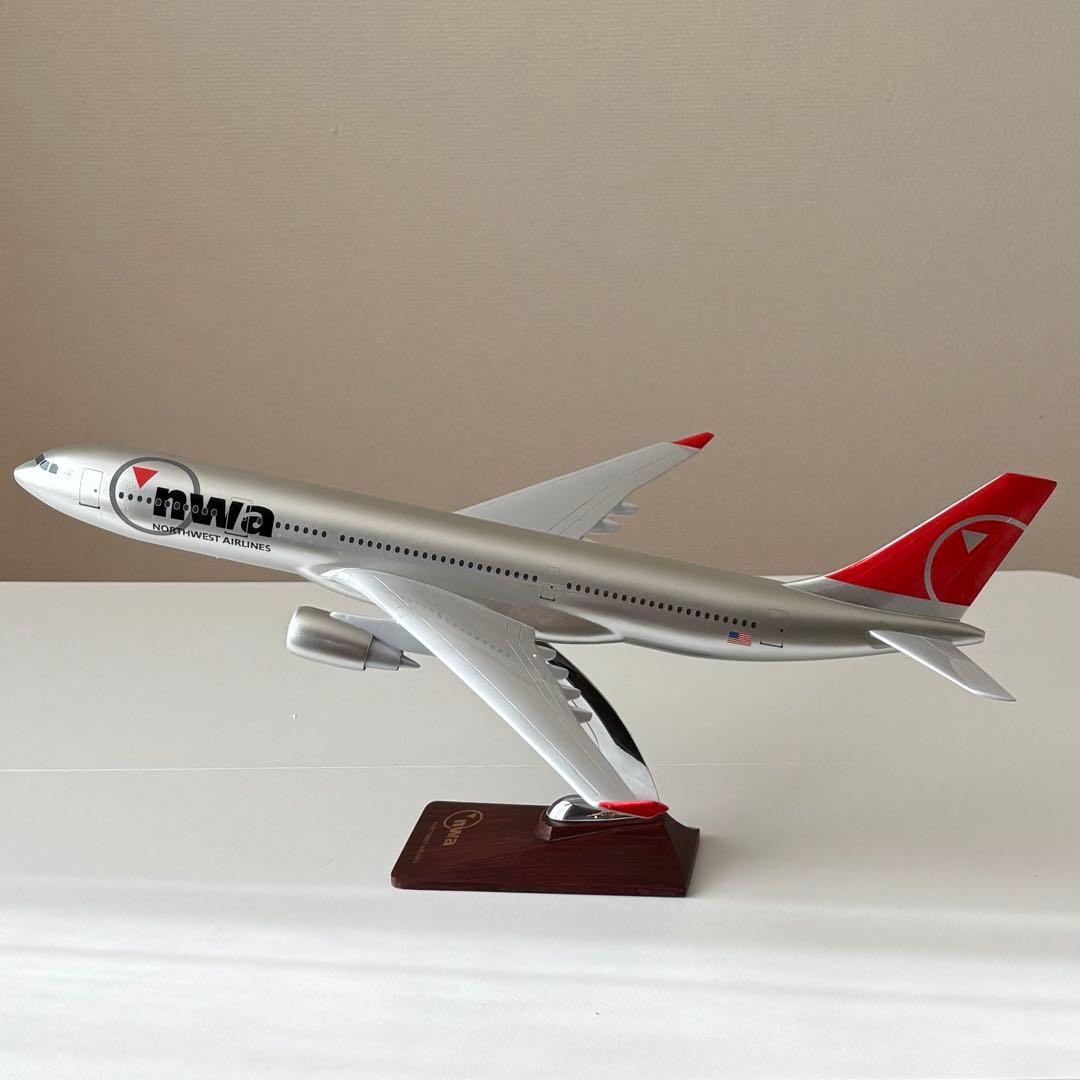 SALE中 【匿名配送】ノースウエスト 航空機 飛行機 模型 nwa モデル