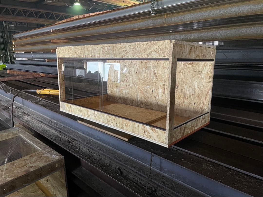 爬虫類ケージ　80×40×40 サイドアクリル仕様 飼育ケージ　ペット