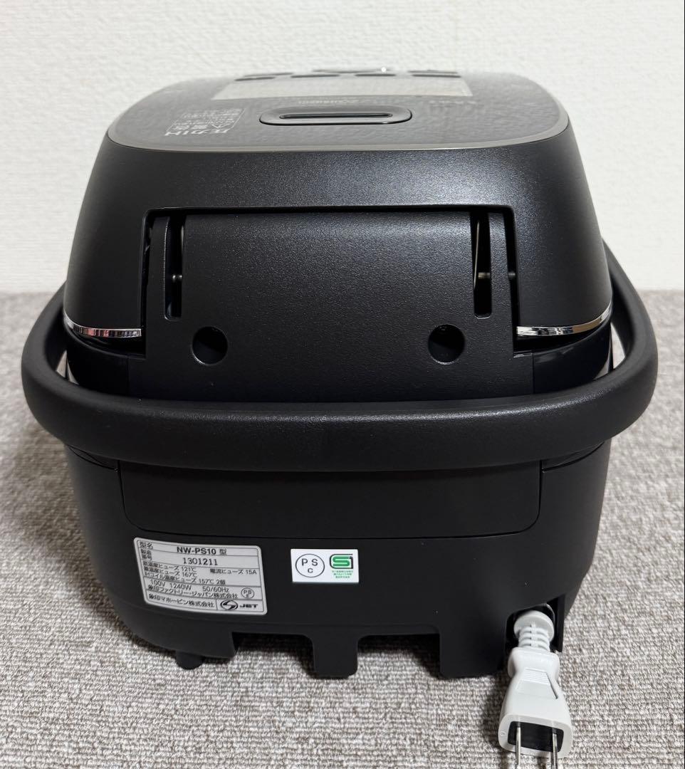【美品】象印 炎舞炊き 圧力IH炊飯ジャーNW-PS10 動作保証