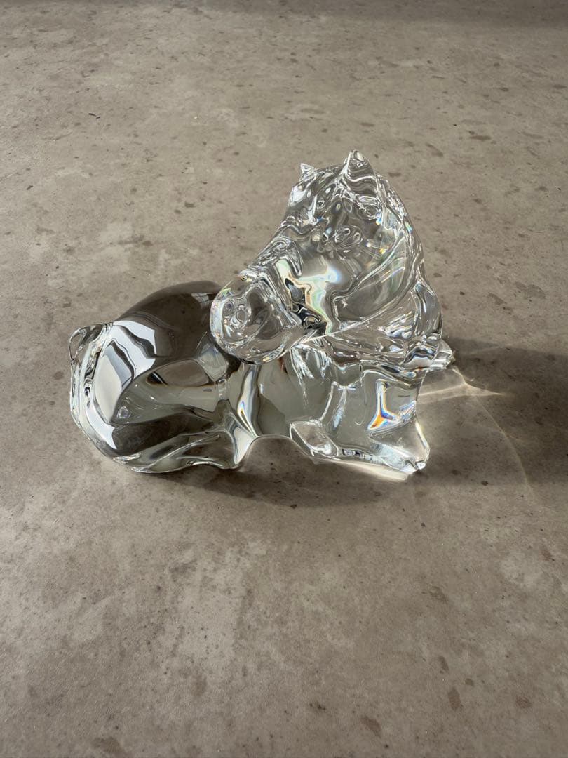 【極美品】　バカラ　馬　置物　フィギュア　干支　高級