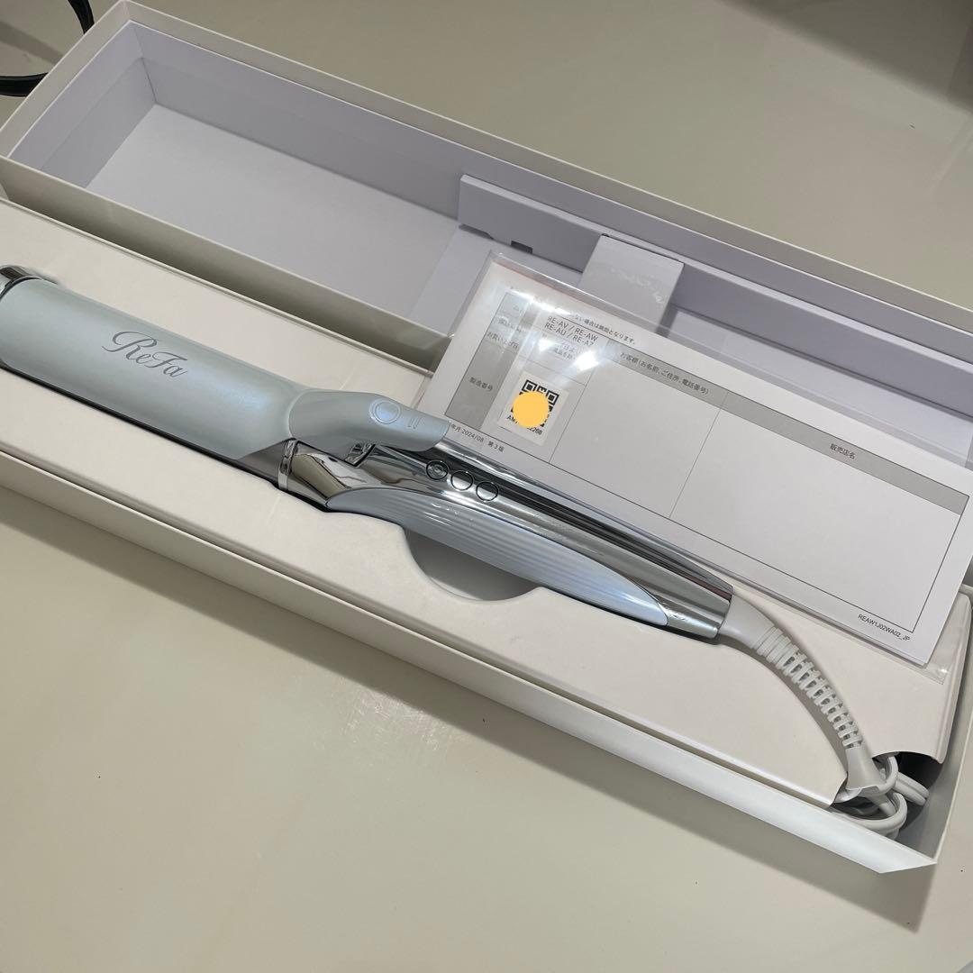【超美品】ReFa カールヘアアイロン pro 38mm コテ ホワイト