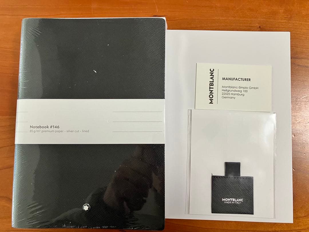 MONTBLANC Notebook #146 ブラック　113294