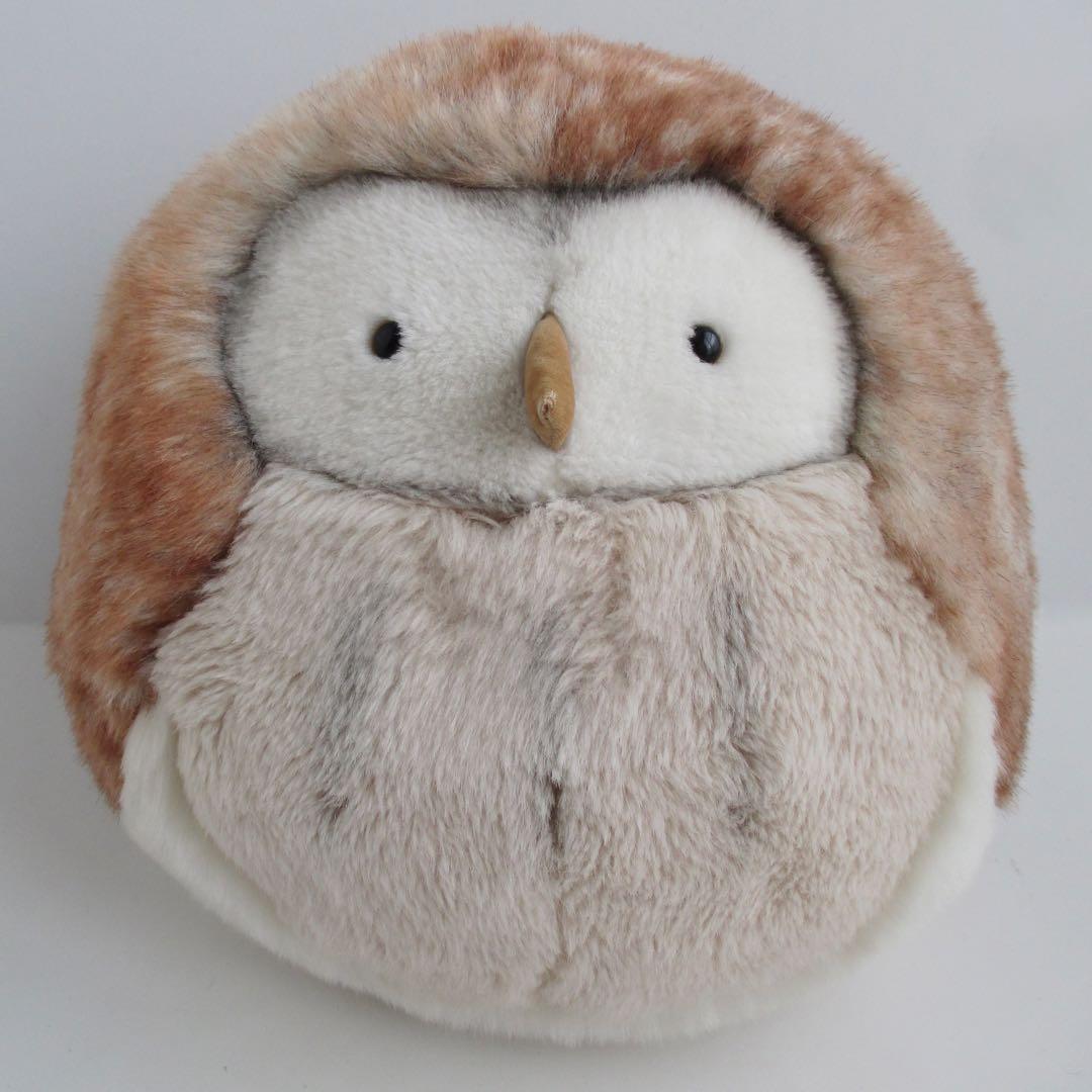 希少モンスイユ N.ルイーズ ふわふわ フクロウのぬいぐるみ ＬＬサイズ 日本製