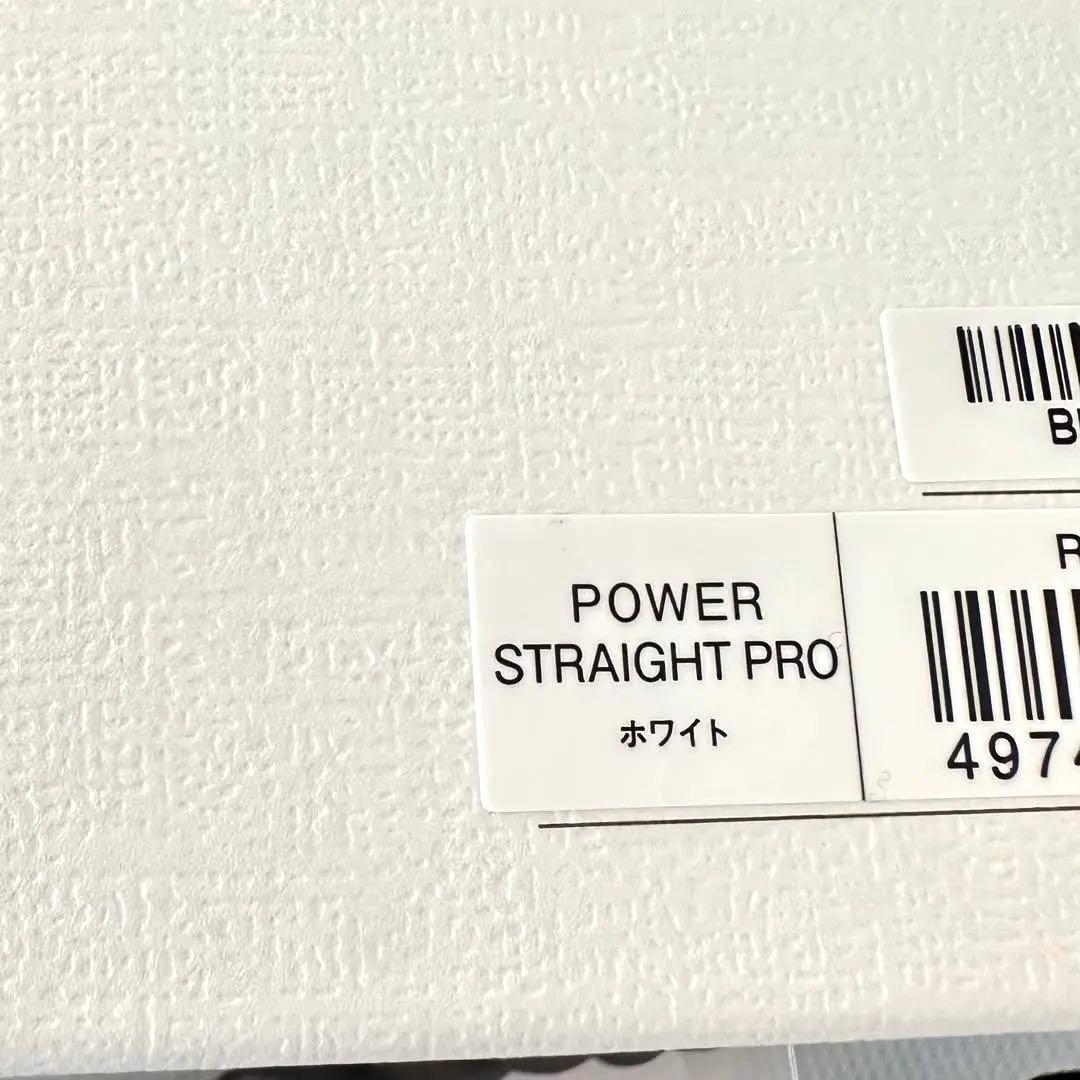 【新品保証書付き】ReFa パワーストレートアイロン プロ 38mm 白