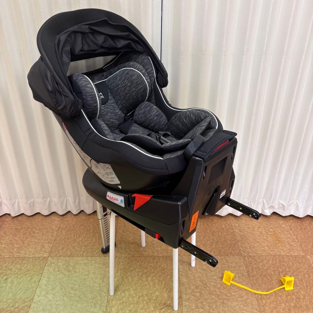 クリーニング済☆綺麗☆　新生児OK　シーエー　ターン　レジェFIX　ISOFIX