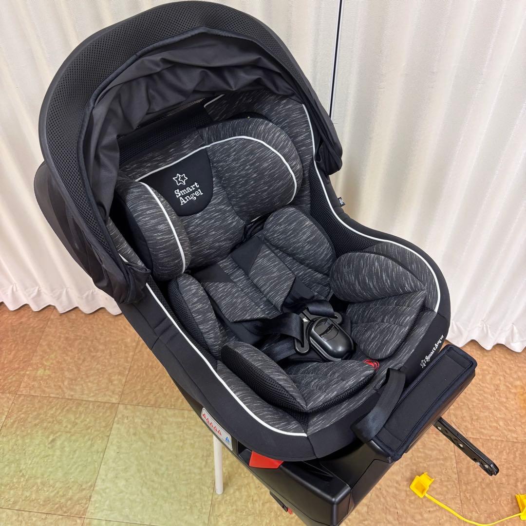 クリーニング済☆綺麗☆　新生児OK　シーエー　ターン　レジェFIX　ISOFIX