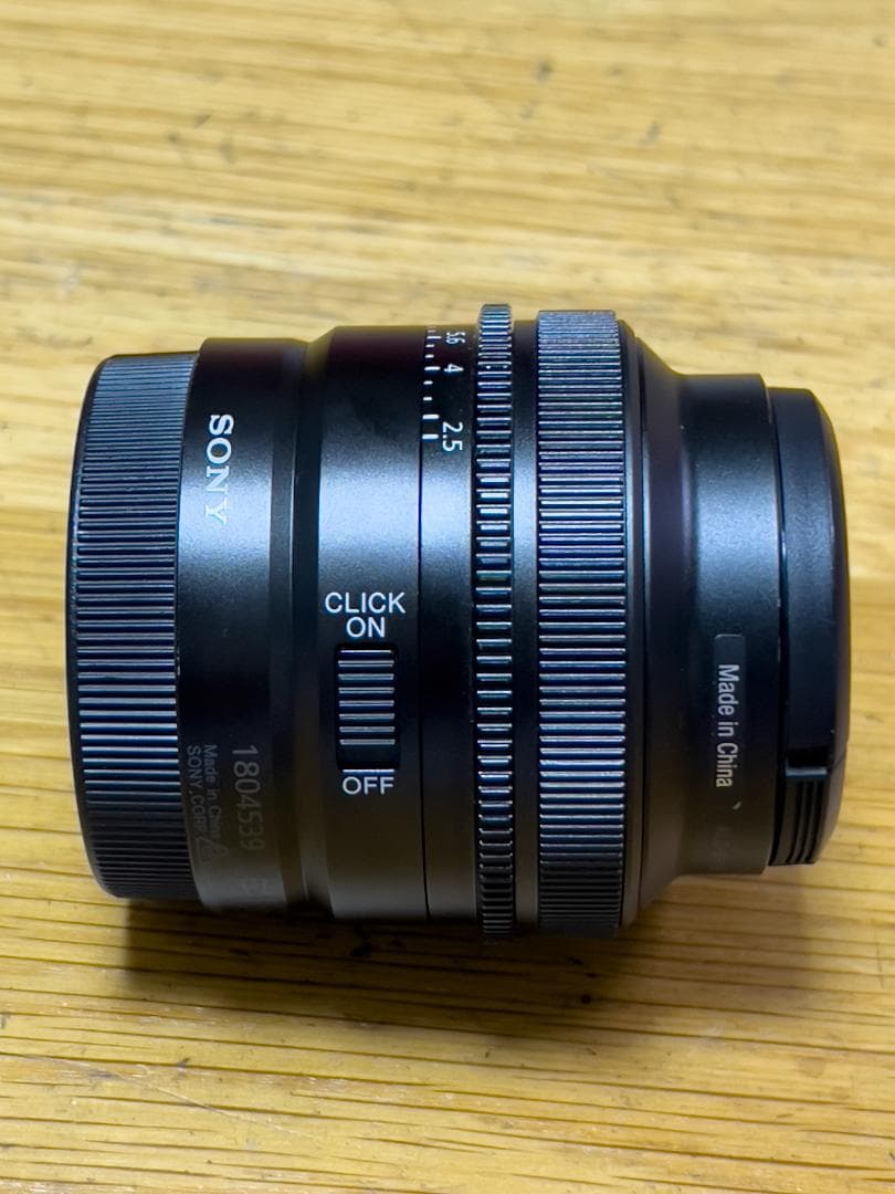 sony ソニー　単焦点レンズ　FE 50mm F2.5 G　中古美品