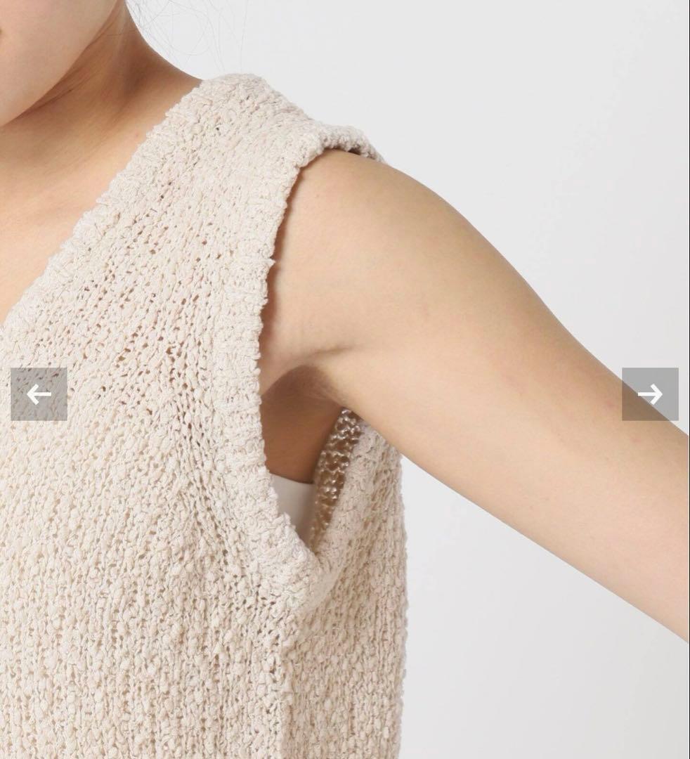 新品タグ付き plage paper yarnプルオーバー