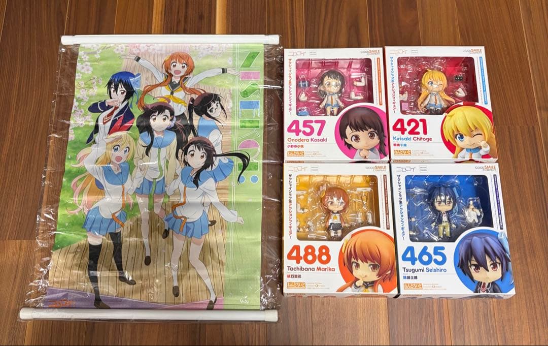 【値下げ不可】ニセコイ ねんどろいど 4人セット