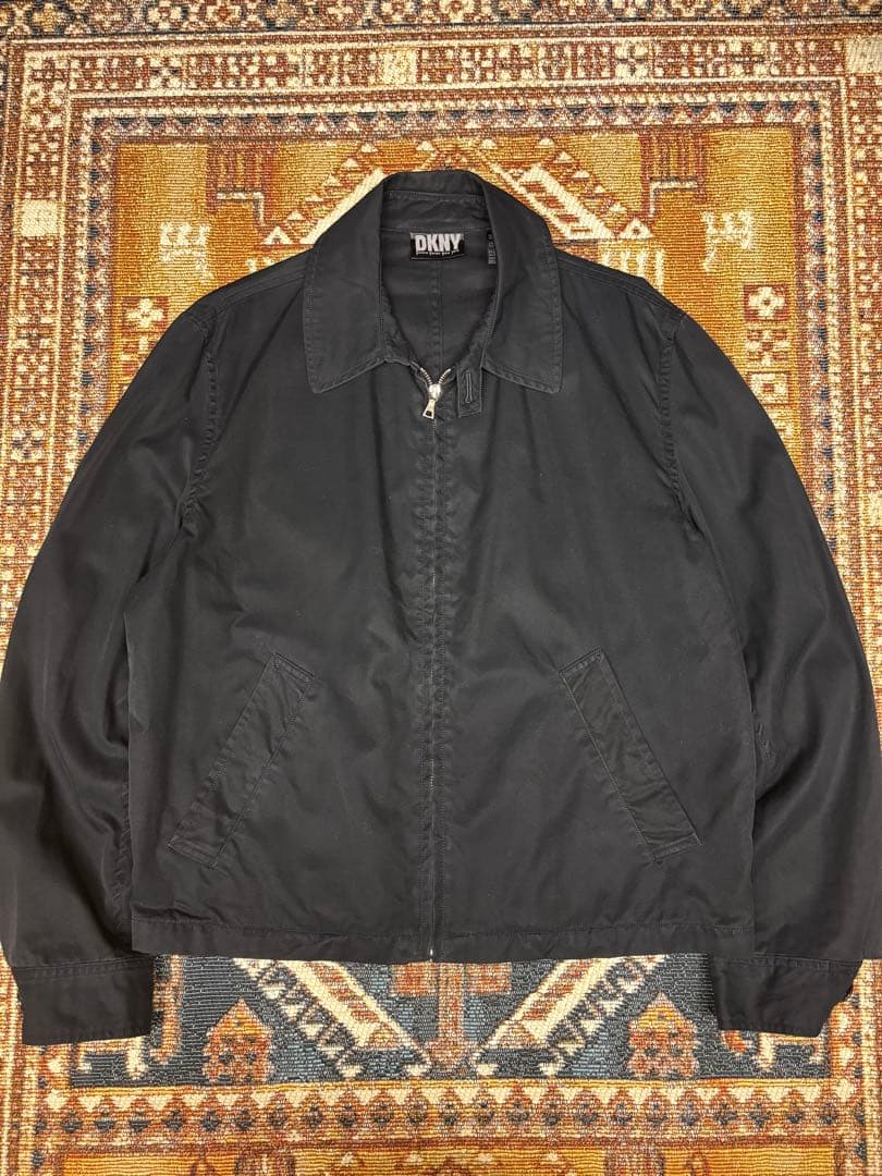 【美品】90'sDKNY ダナキャランニューヨーク スイングトップ ブルゾン