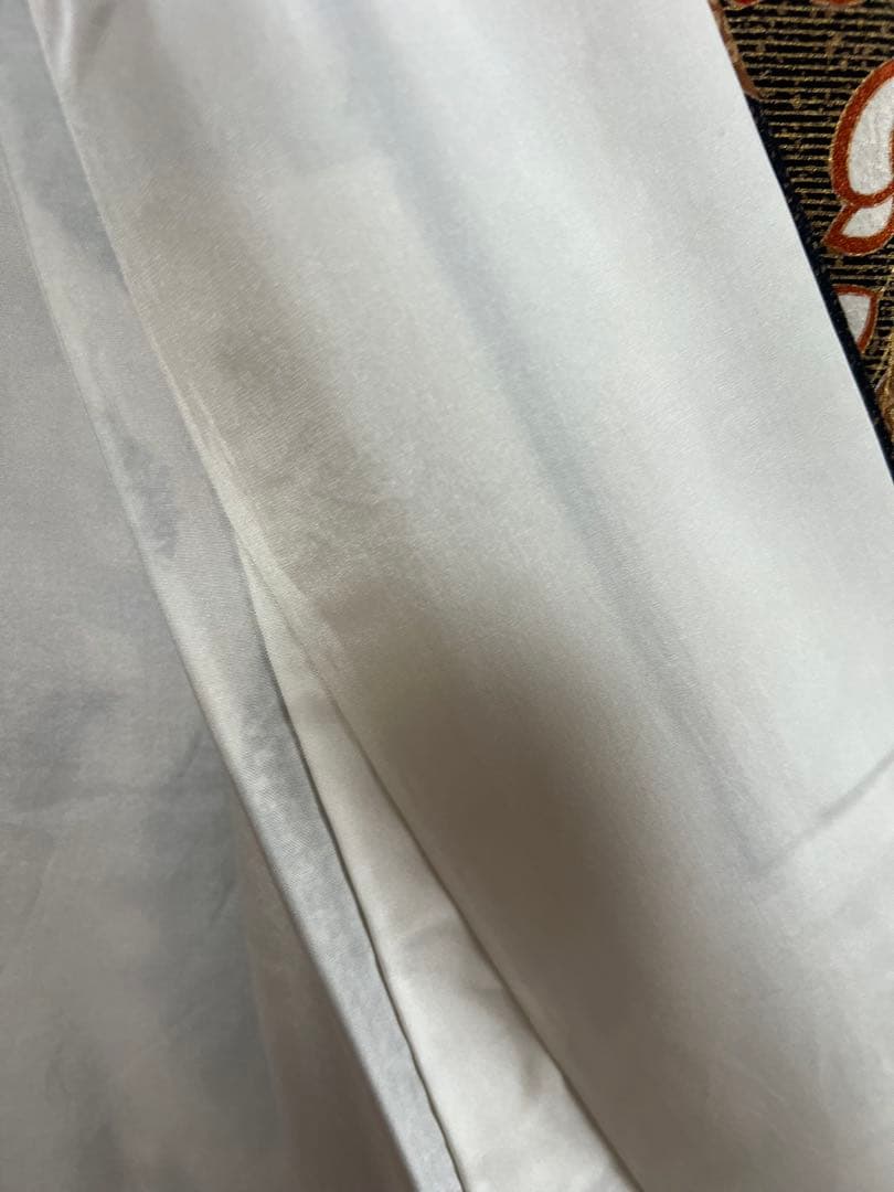 振袖　成人式　藤文様　美品　長襦袢セット