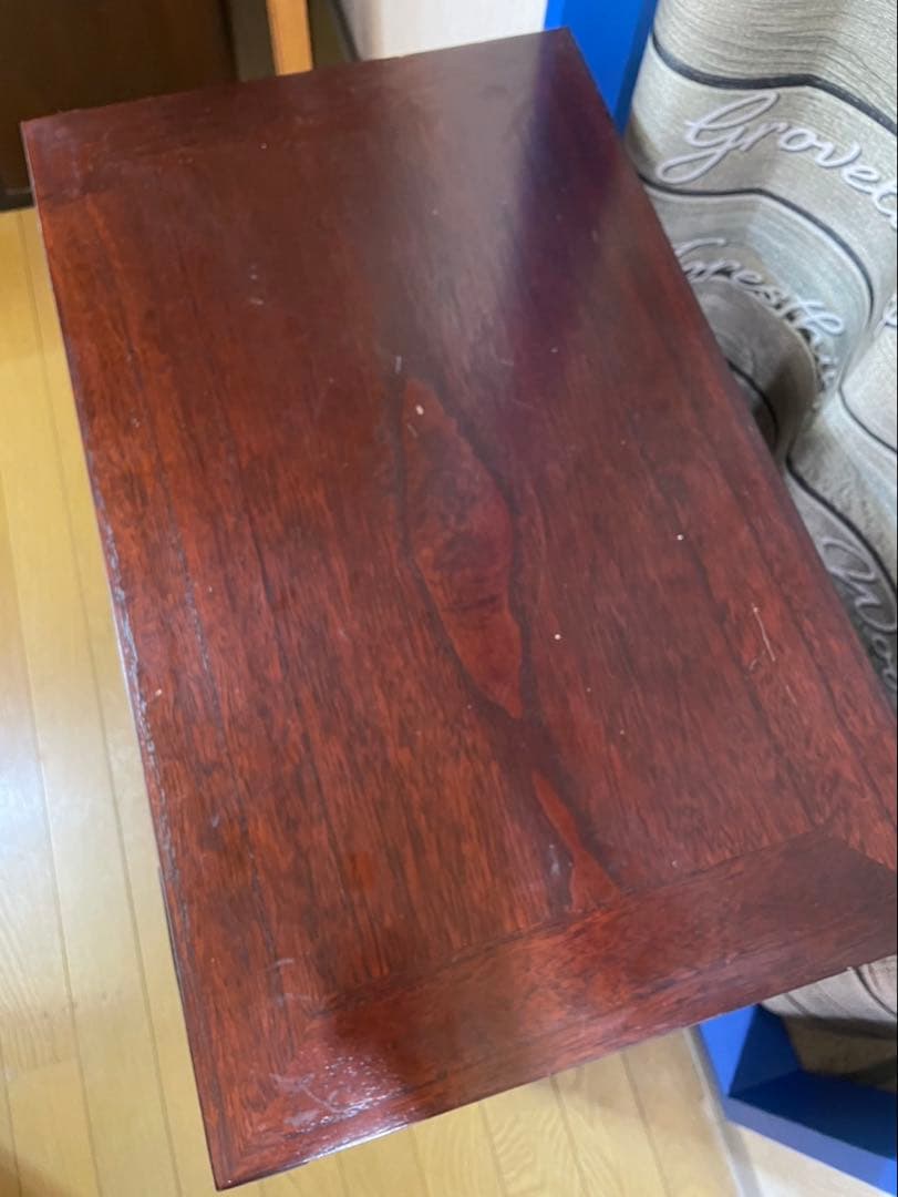 脚付アンティーク和箪笥4段 金具取手引き出しチェスト和モダン