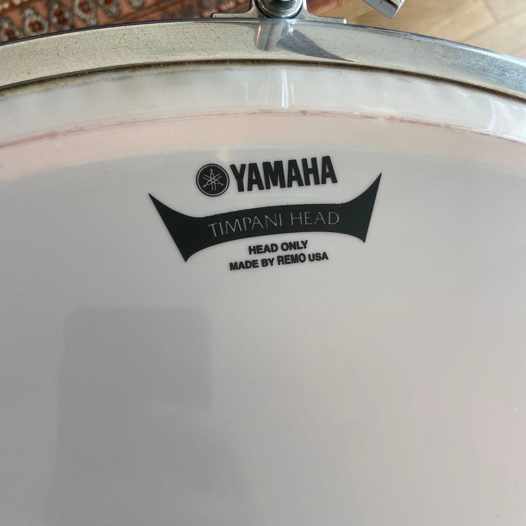 YAMAHA ティンパニ REMO製ヘッド　① TP-123 ヤマハ