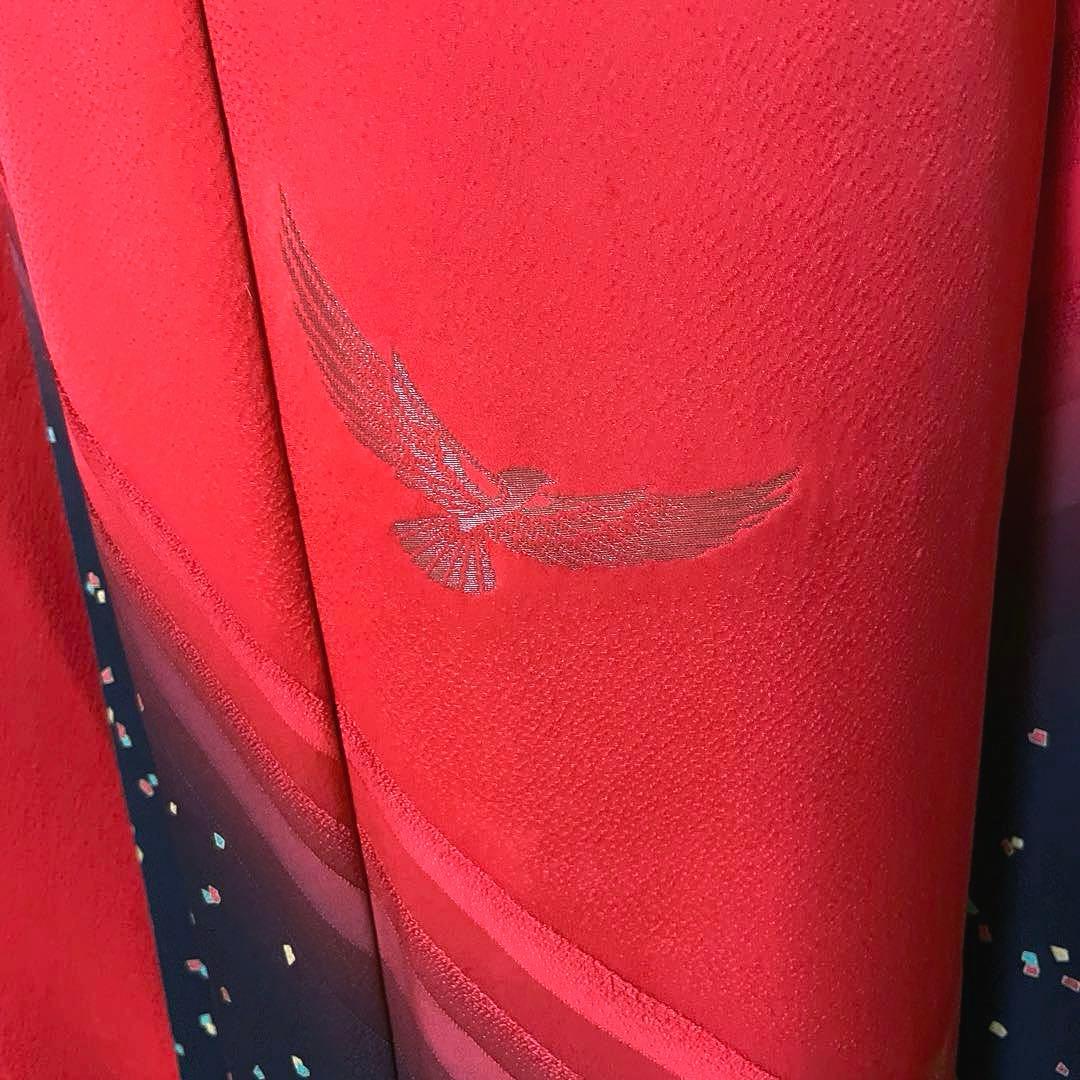 akkeyページ　高身長　作家斉藤三才　手描き友禅　裄丈69 成人式　振袖