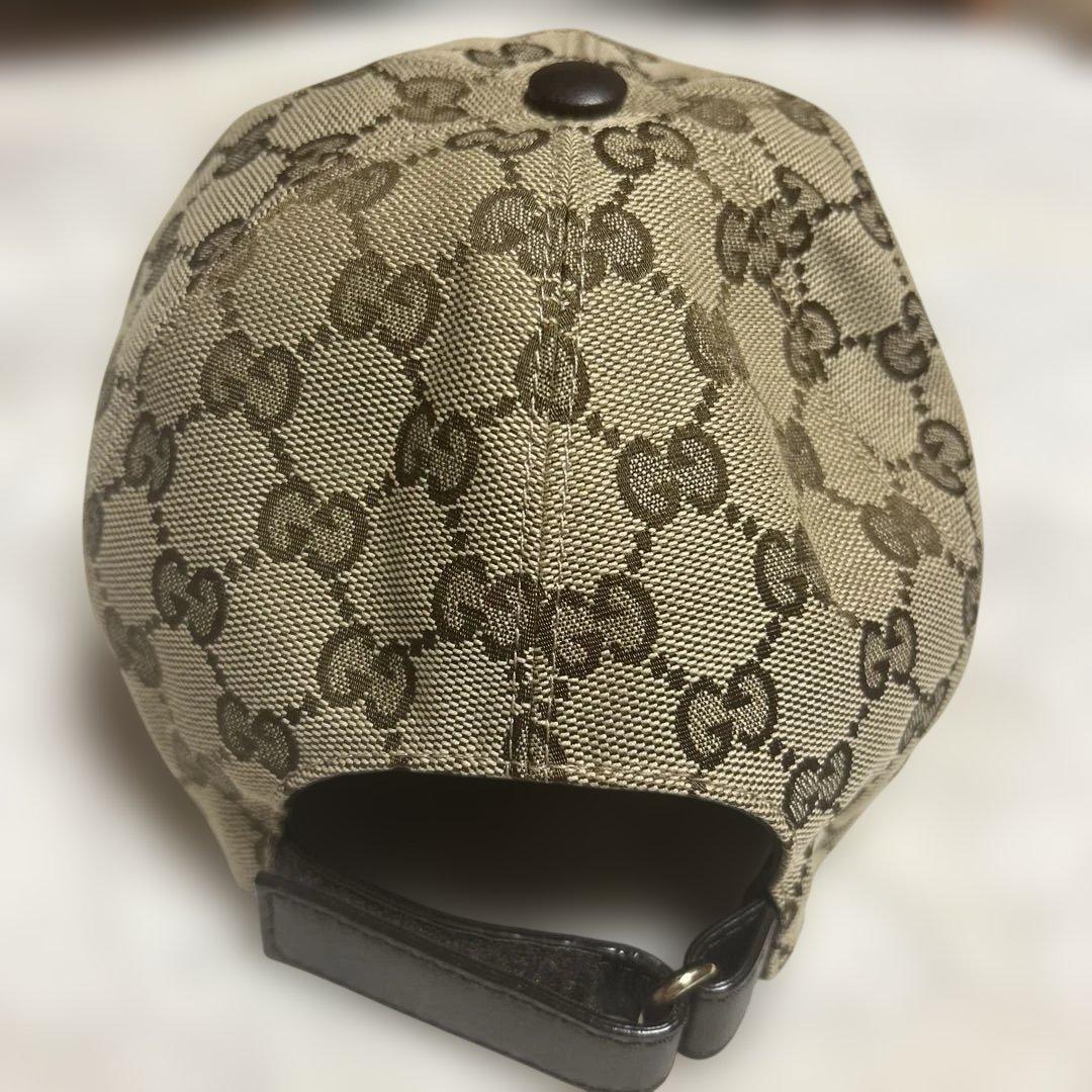 Gucci GGパターン ベージュキャップ