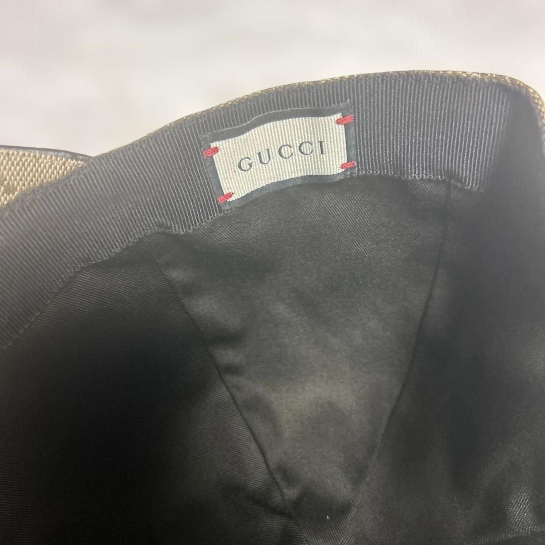 Gucci GGパターン ベージュキャップ