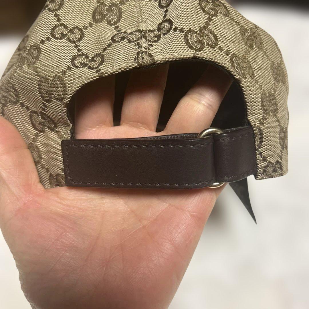 Gucci GGパターン ベージュキャップ