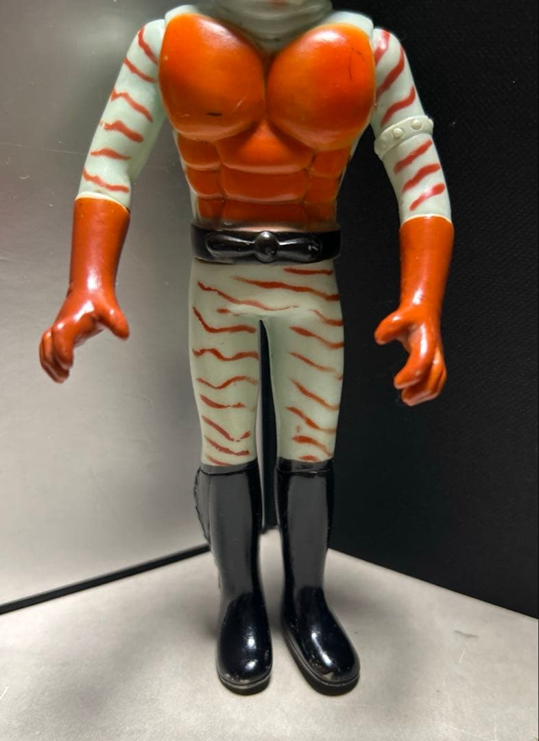 無版権　当時物 パチ 仮面ライダー　アマゾン　ソフビ　希少