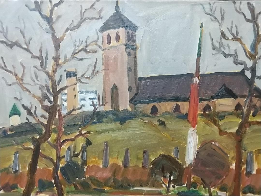 F10 「四谷所見」'66 絵画 油絵