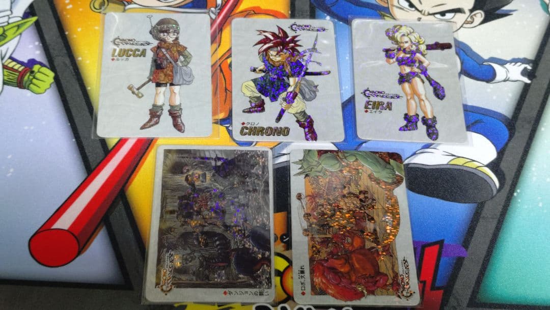 クロノトリガー　特典カード　デジタルドット　ダンジョンの闘い　ロボ大暴れ