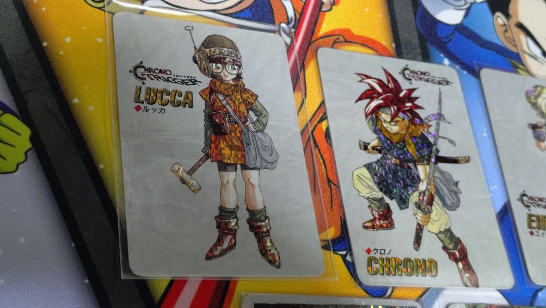 クロノトリガー　特典カード　デジタルドット　ダンジョンの闘い　ロボ大暴れ