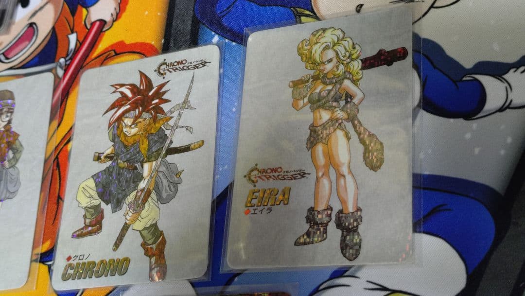 クロノトリガー　特典カード　デジタルドット　ダンジョンの闘い　ロボ大暴れ