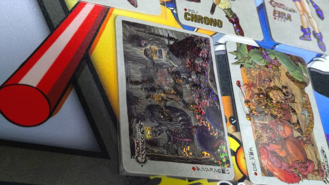 クロノトリガー　特典カード　デジタルドット　ダンジョンの闘い　ロボ大暴れ