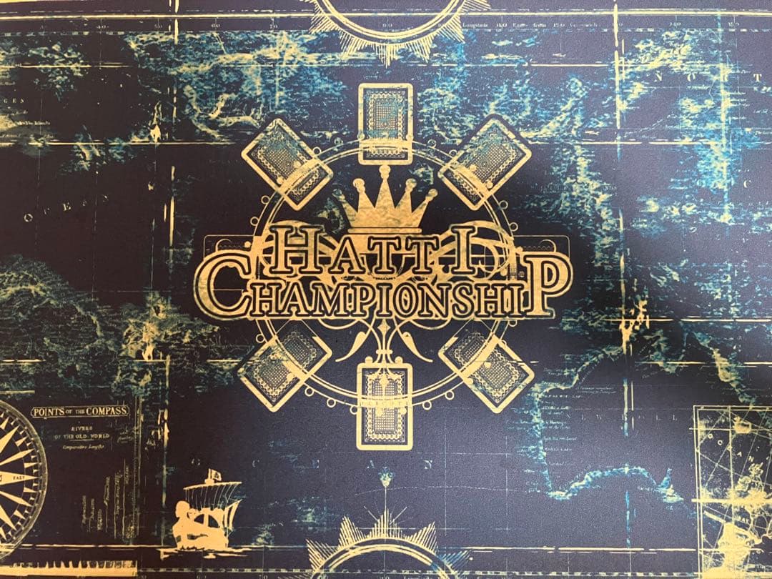 はっち CS プレイマット ワンピース 海図 紺 初期