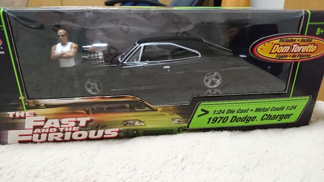 当時物  ダイキャスト  ワイルドスピード ドム1970年ダッジ・チャージャー