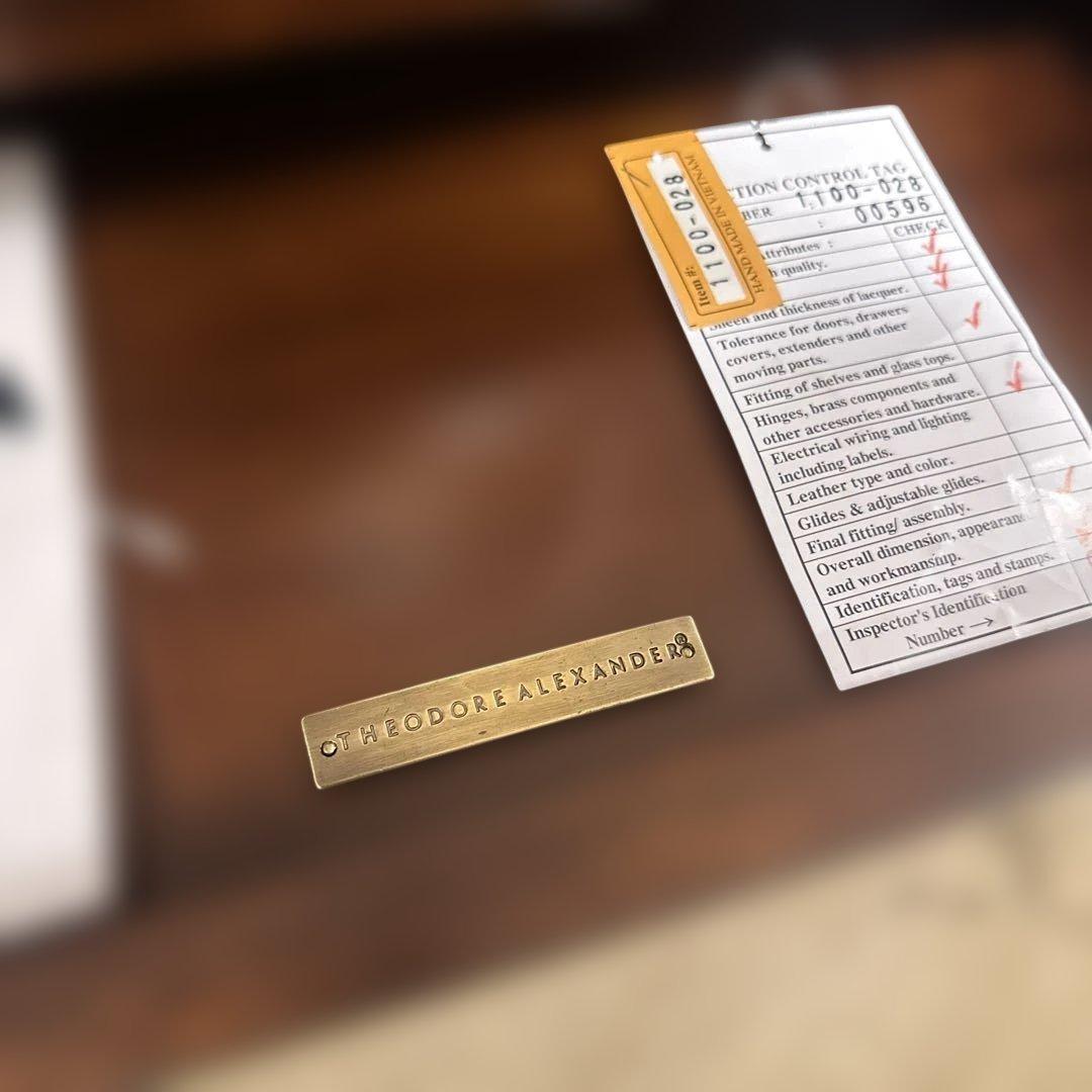 アンティーク 木製ベンチ 引き出し付き