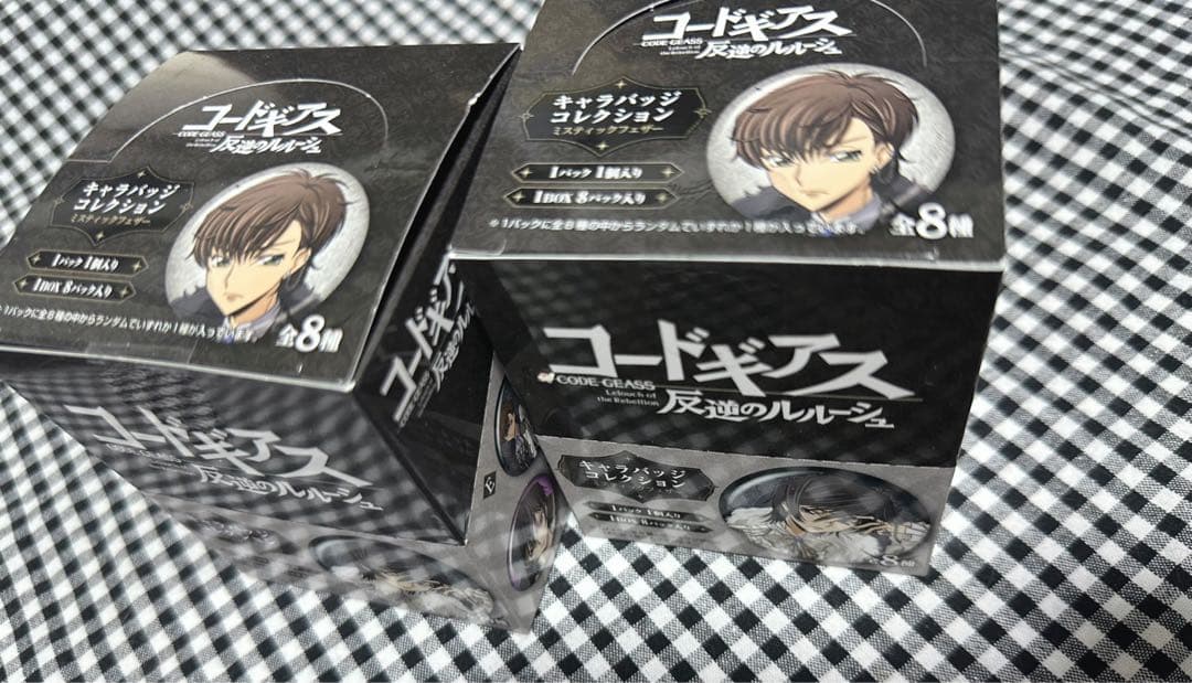 コードギアス 反逆のルルーシュ キャラバッジ（ミスティックフェザー） 2BOX