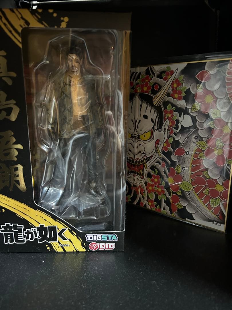 真島吾朗特典付きフィギュアDIGSTA 龍が如くグッズ
