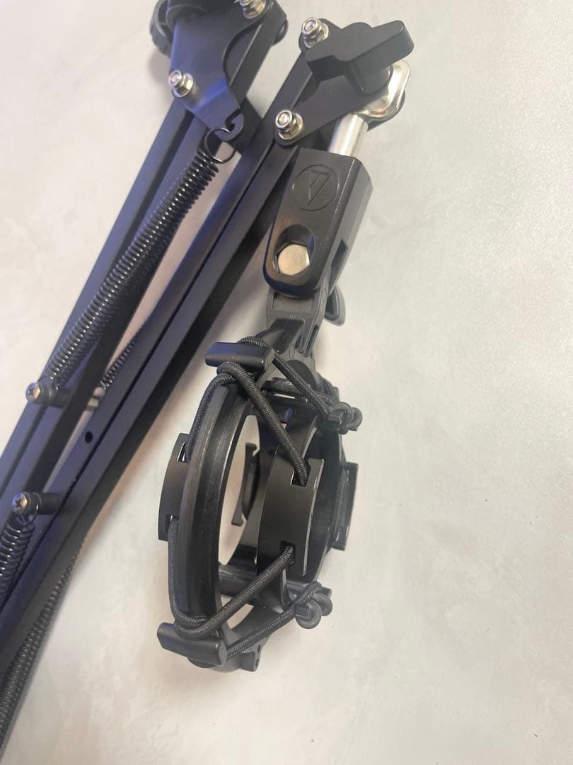 audio-technica AT2020 アームスタンド　ショックマウント付き