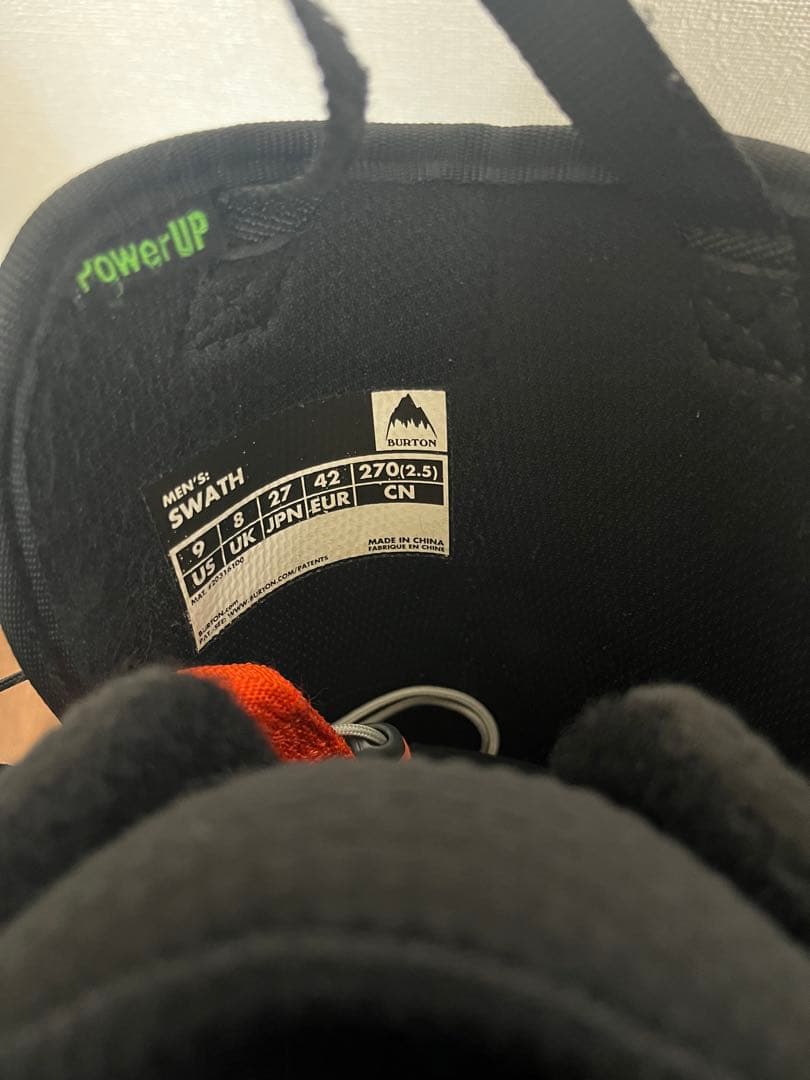 BURTON SWATH スワス スノーボードブーツ 27cm
